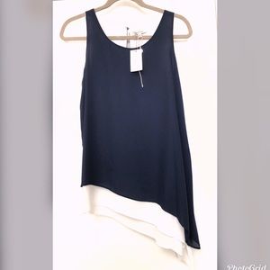 SALE🦄NWT Max Studio Layered Sleeveless Tunic